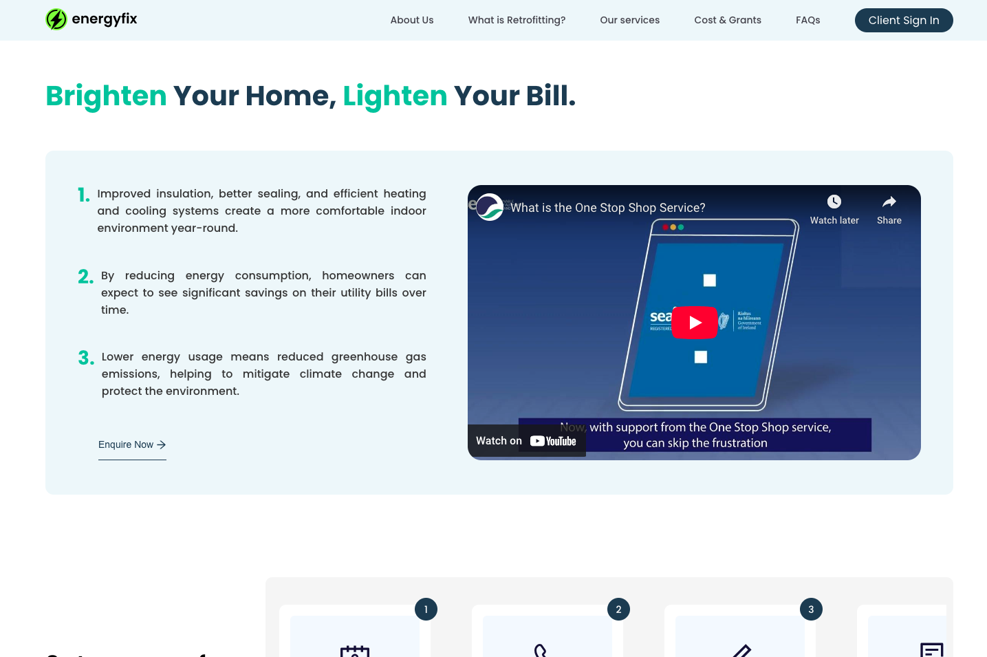 Fullstack platform development for Energyfix